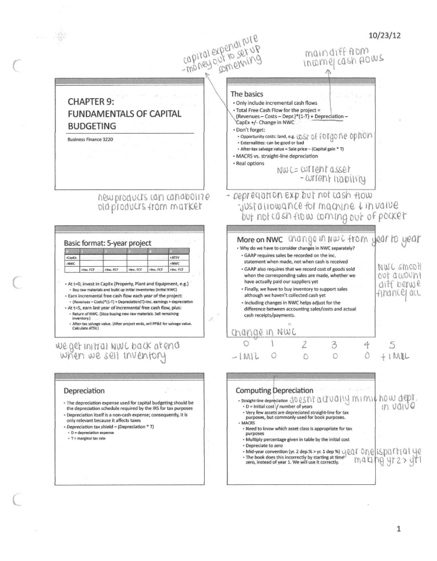 Finance Notes