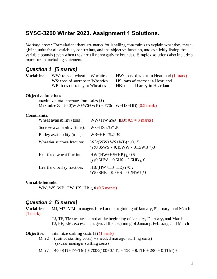 Winter 2023 Solutions for SYSC3200 Assignment 1