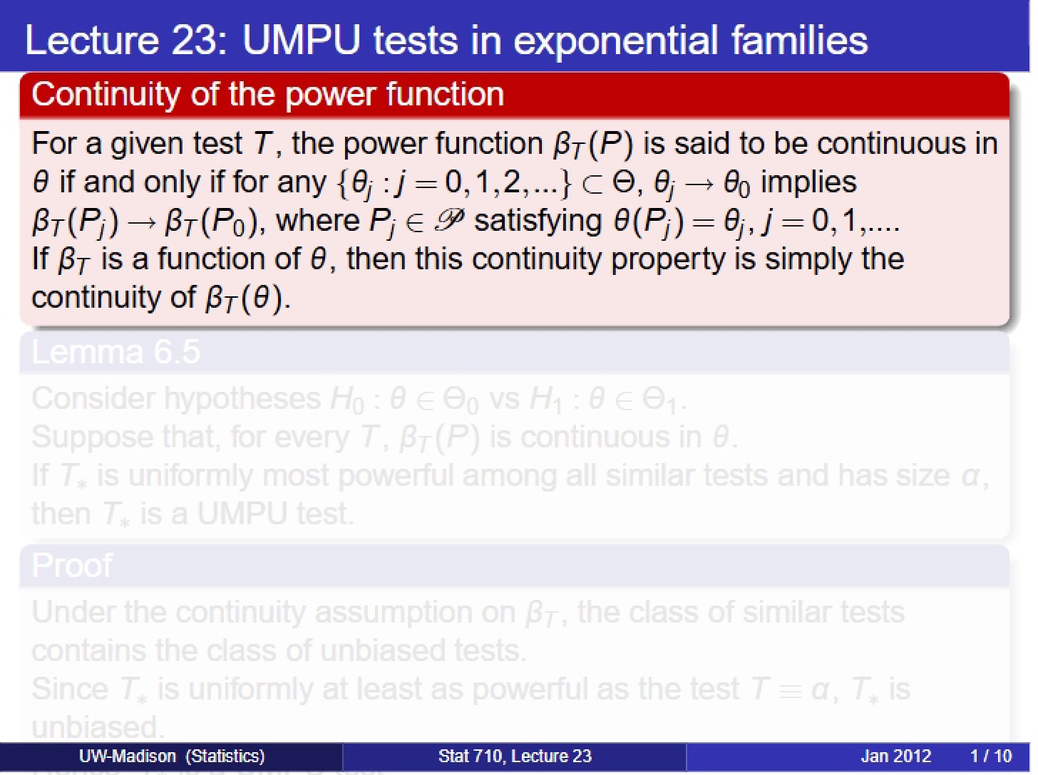 Lecture Session 23