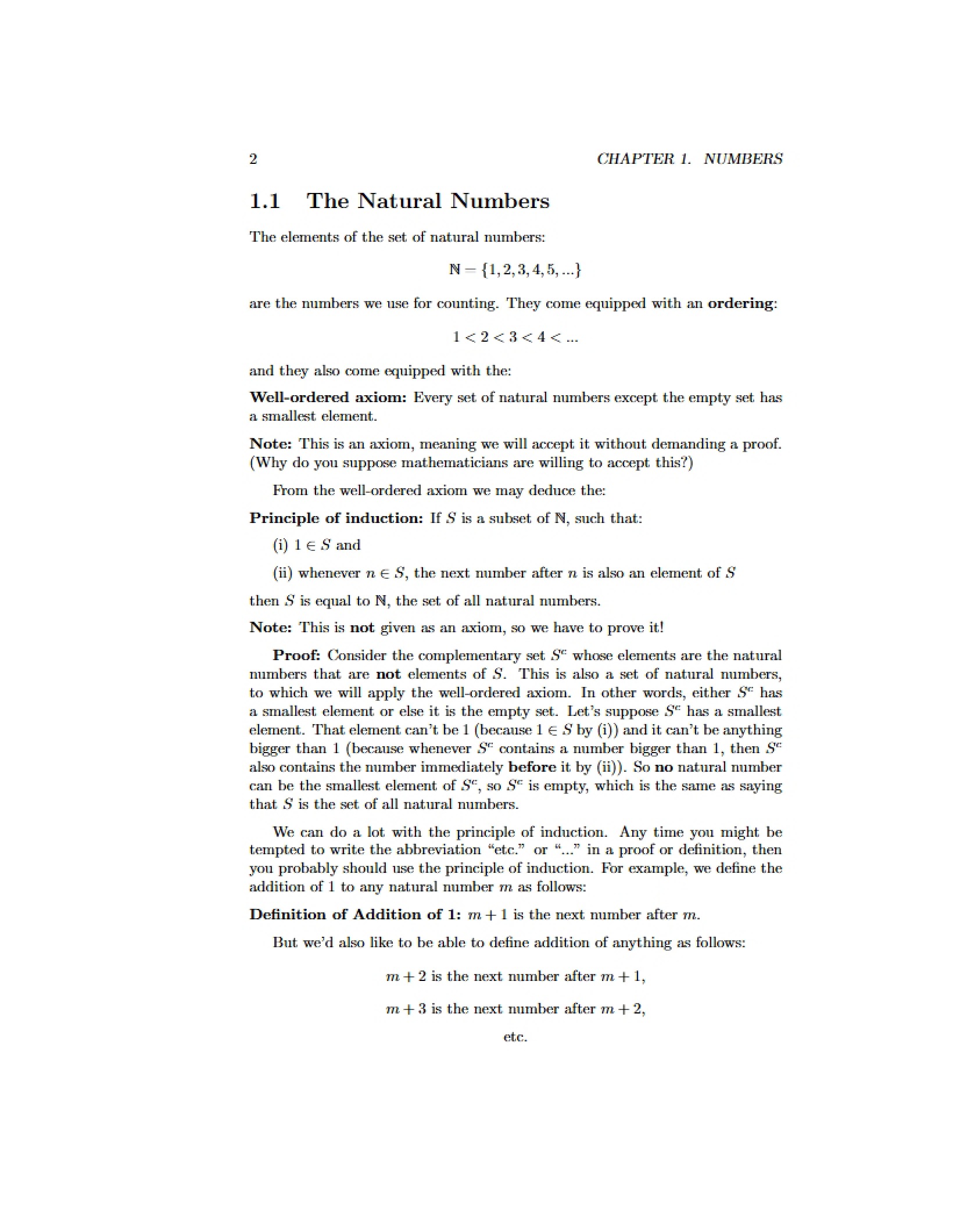 Natural Number Theory