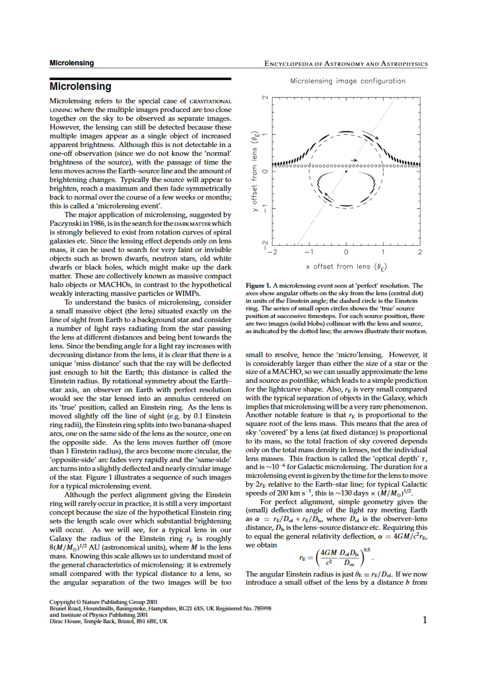 Gravitational Microlensing