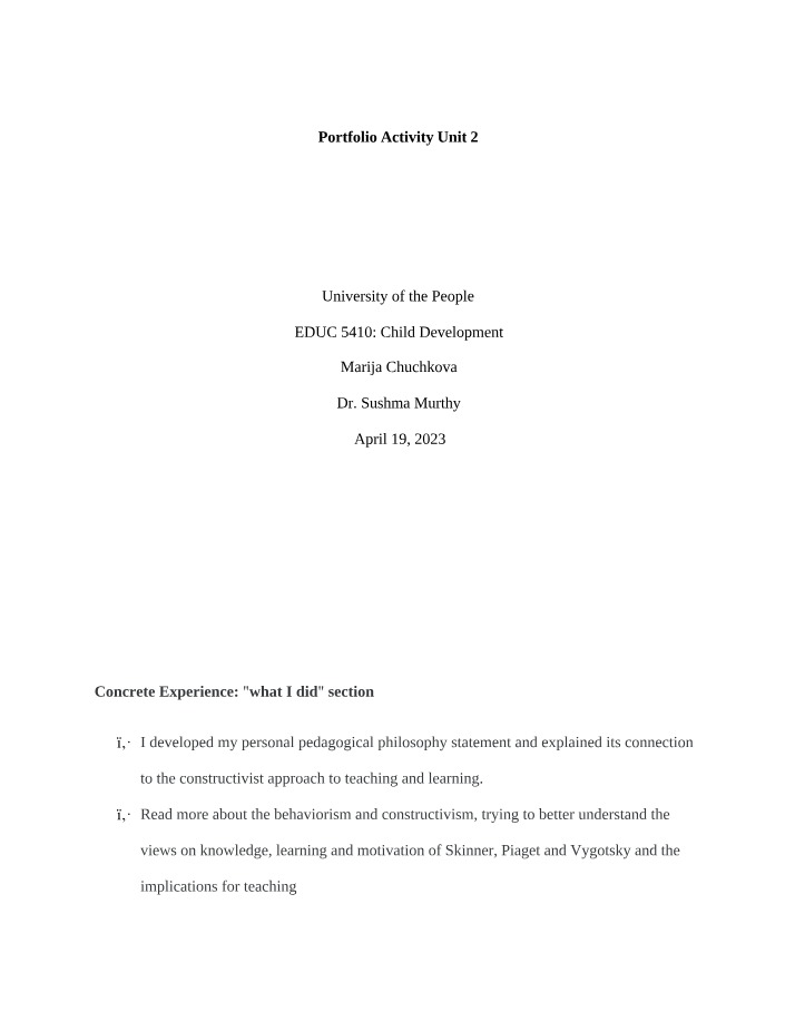 Insights into Behaviorism and Constructivism in Teaching