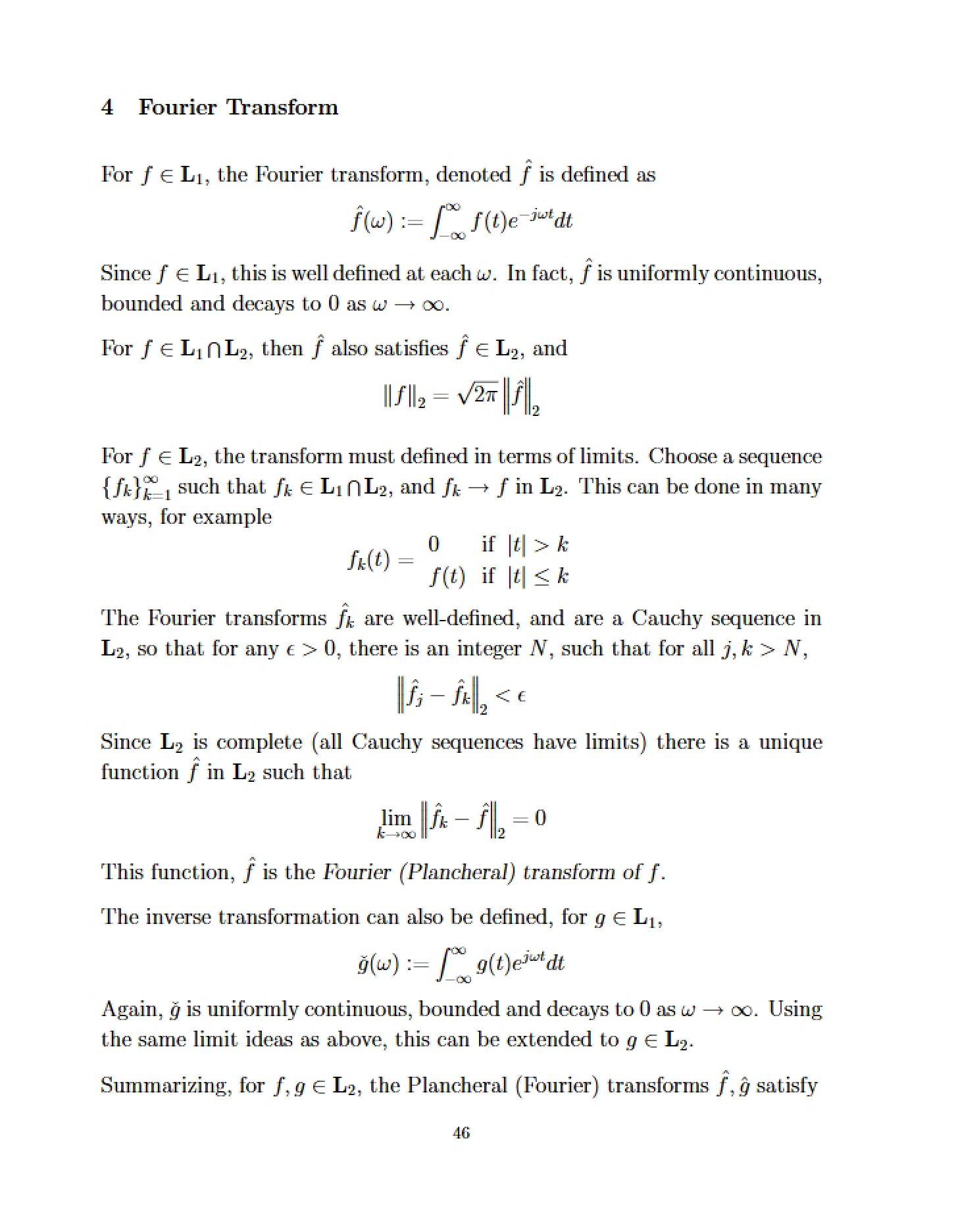 Transform, Fourier