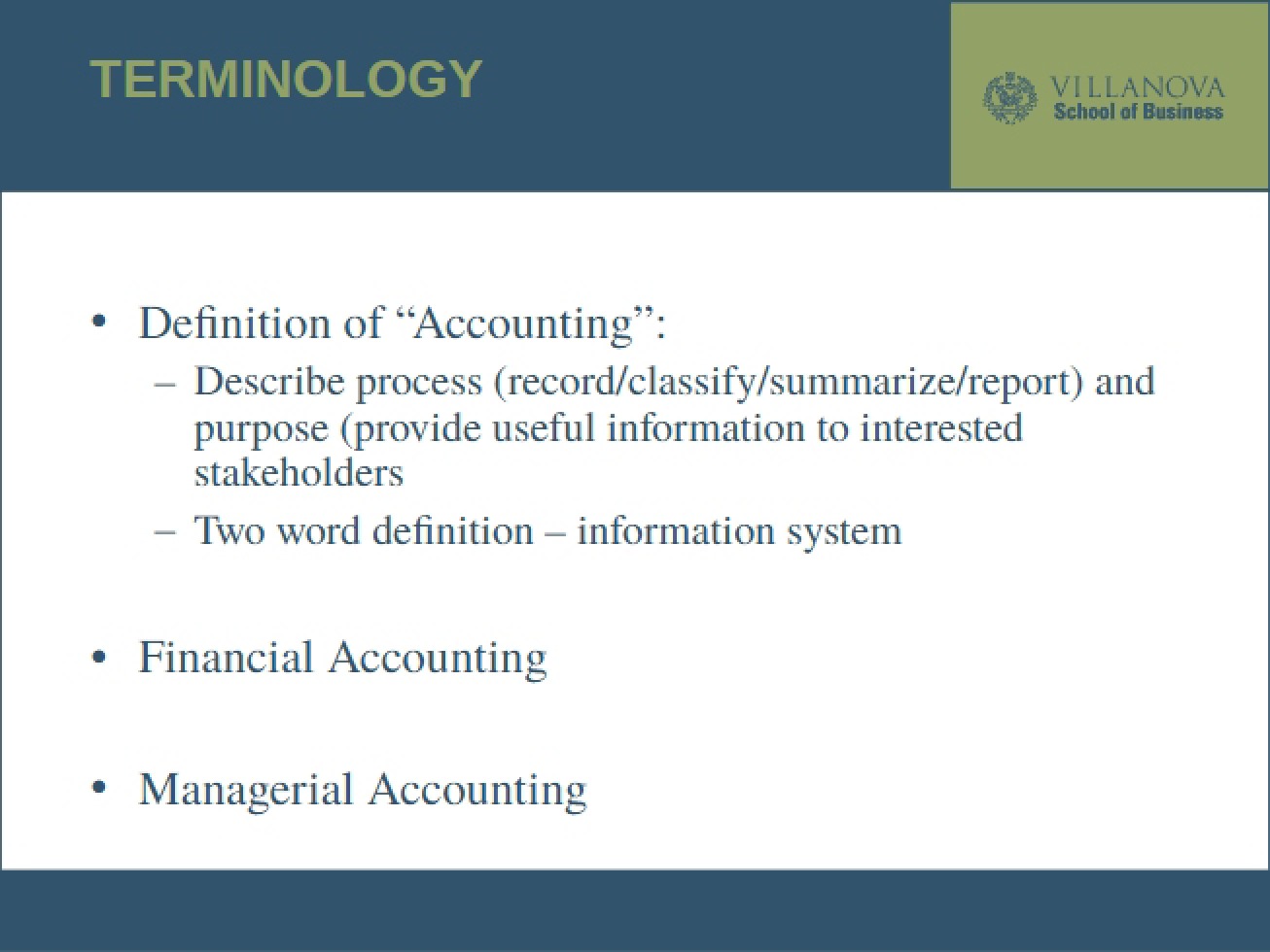 Terms and Definitions