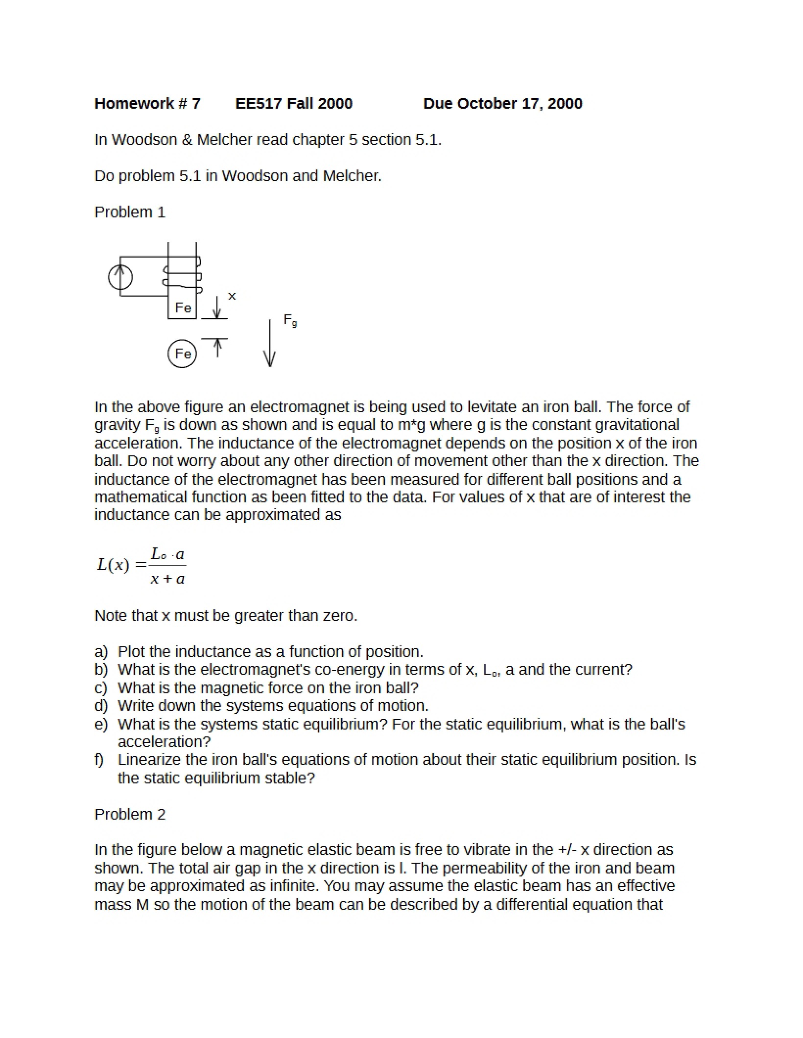 Homework Assignment