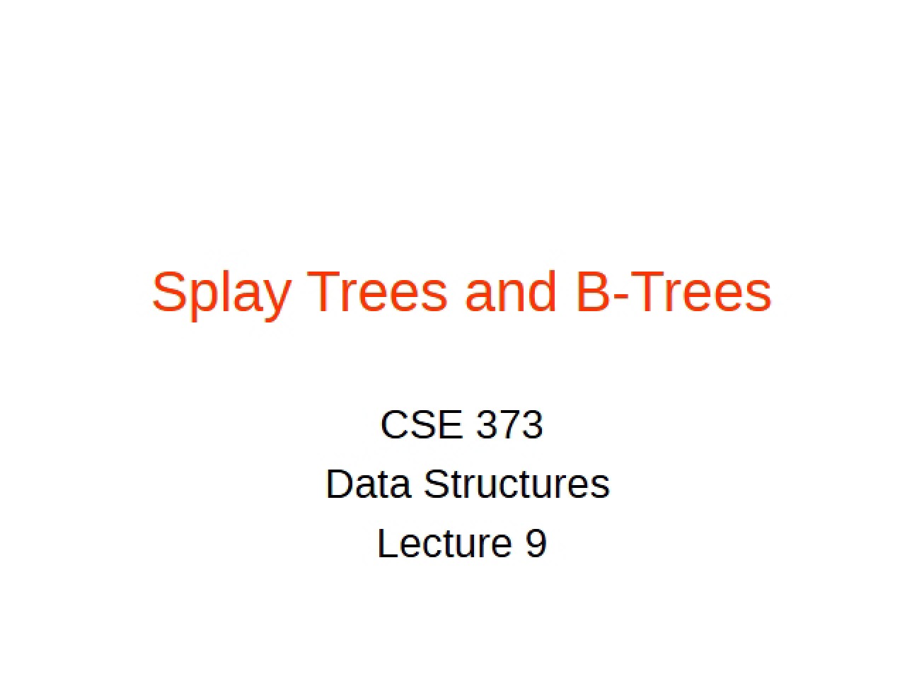 Lecture Series Notes
