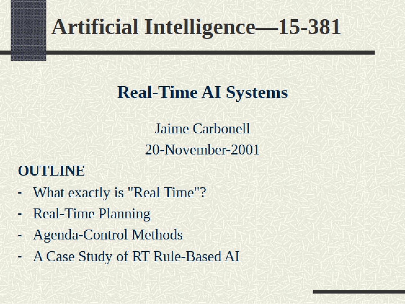 AI Representation Handout