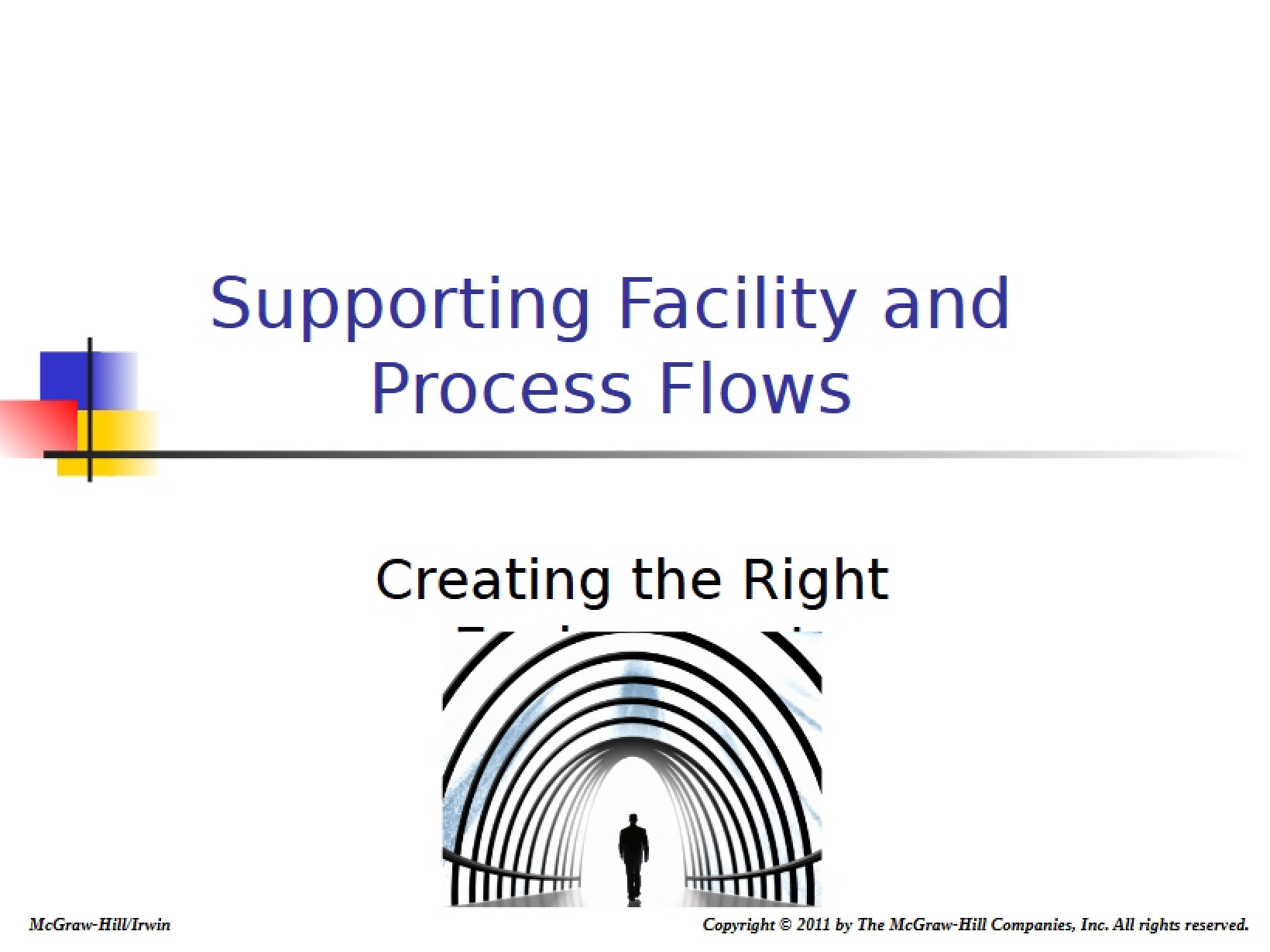 Process Flows and Supporting Facilities