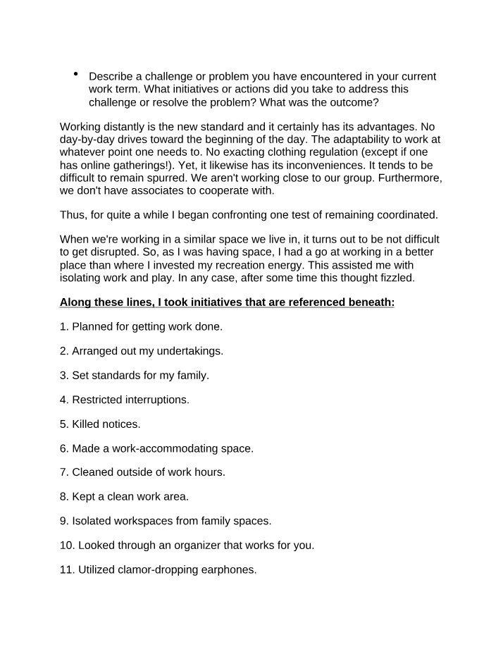 Work Term Challenge Reflection