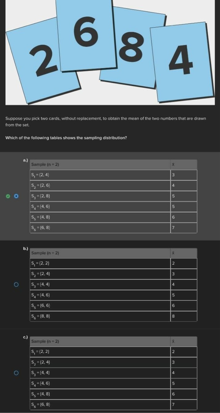 Practice Problems for Sampling Distribution of Mean