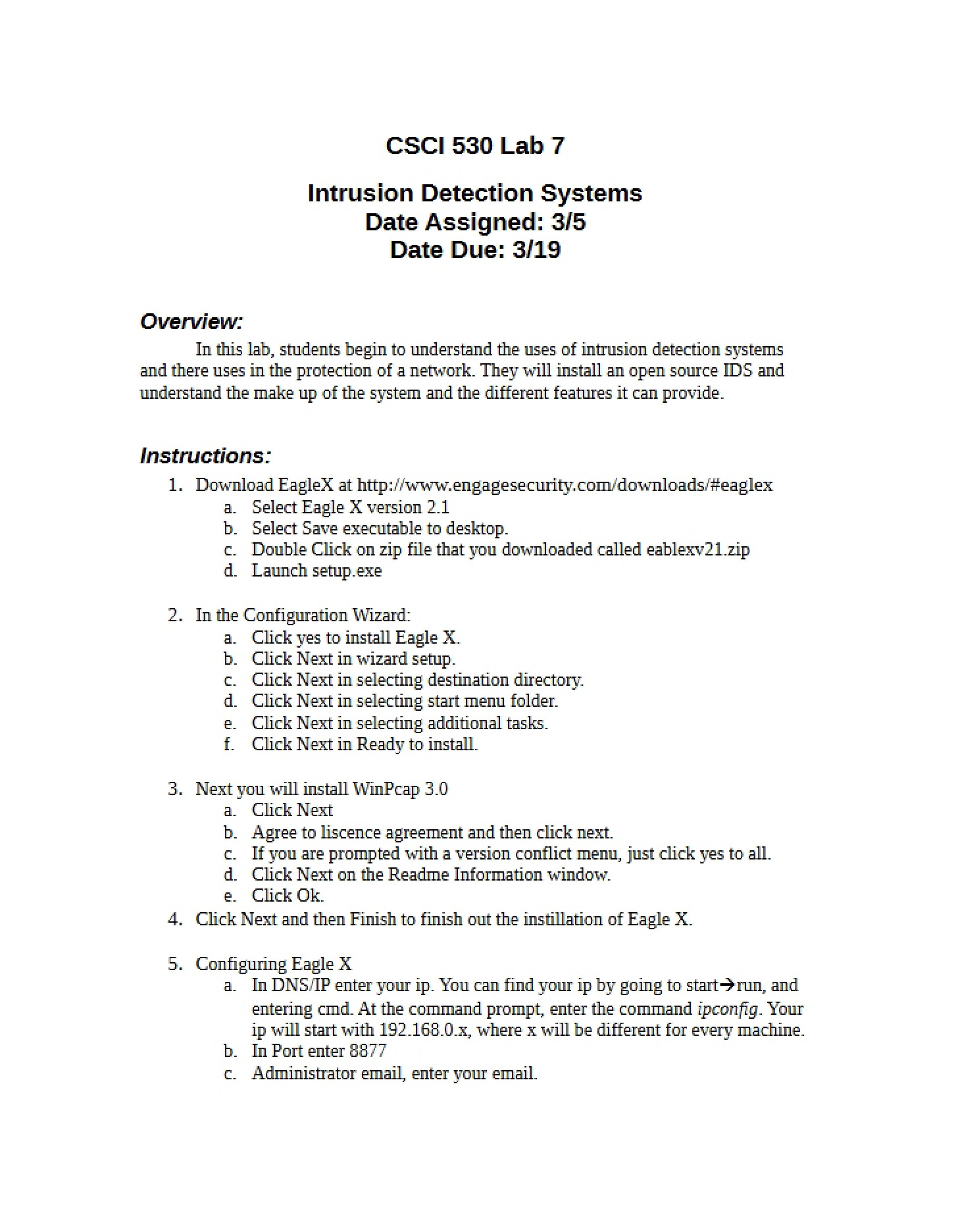 IDS Notes Spring 2007