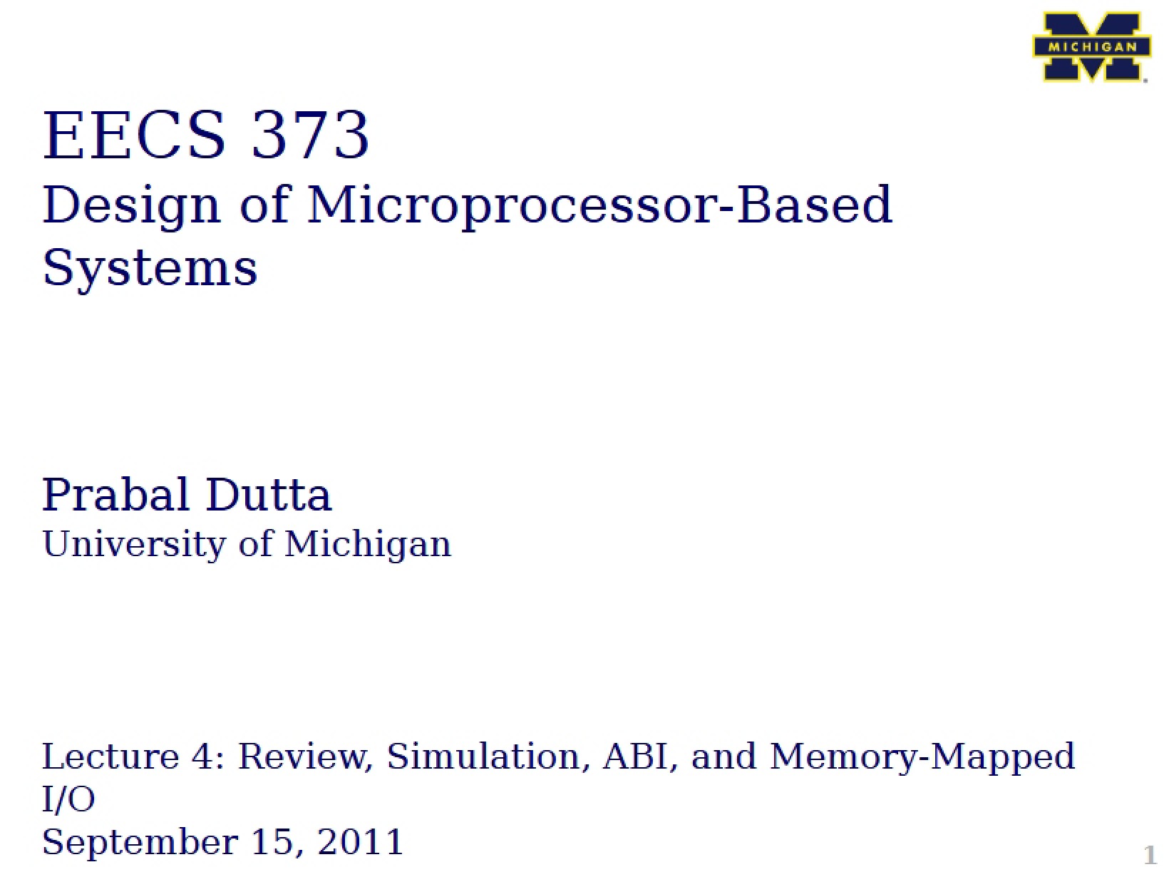 Microprocessor Based Systems Design 5
