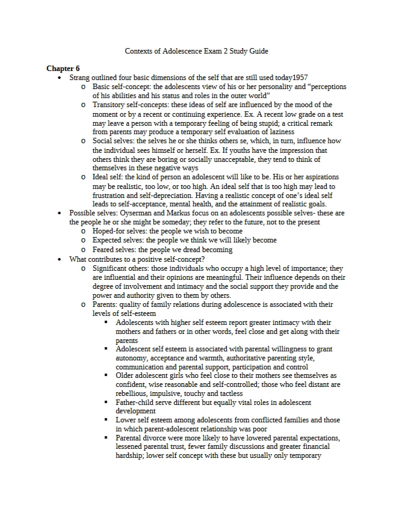Understanding the Contexts of Adolescent Development