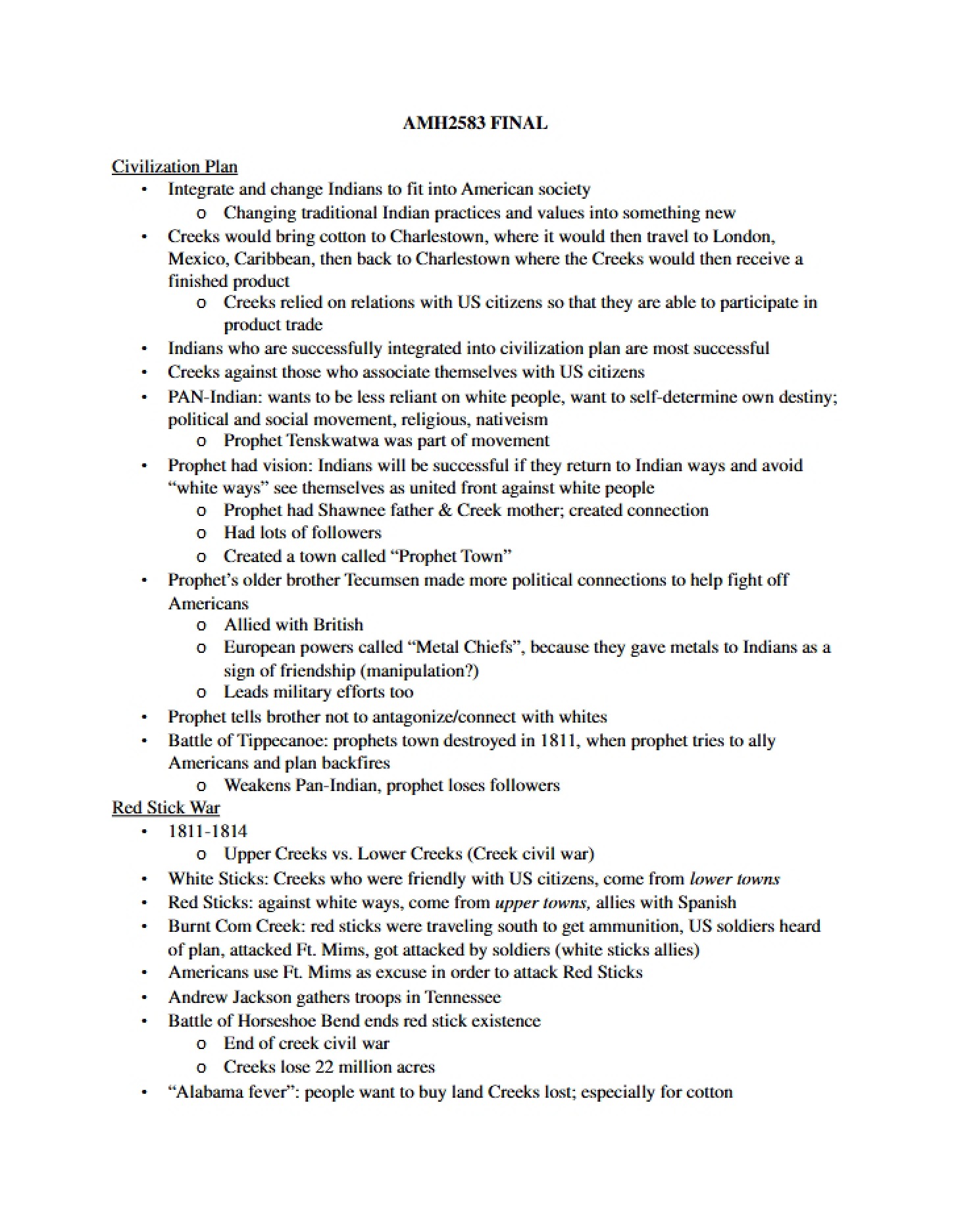 Concluding Subject Matter Appraisal