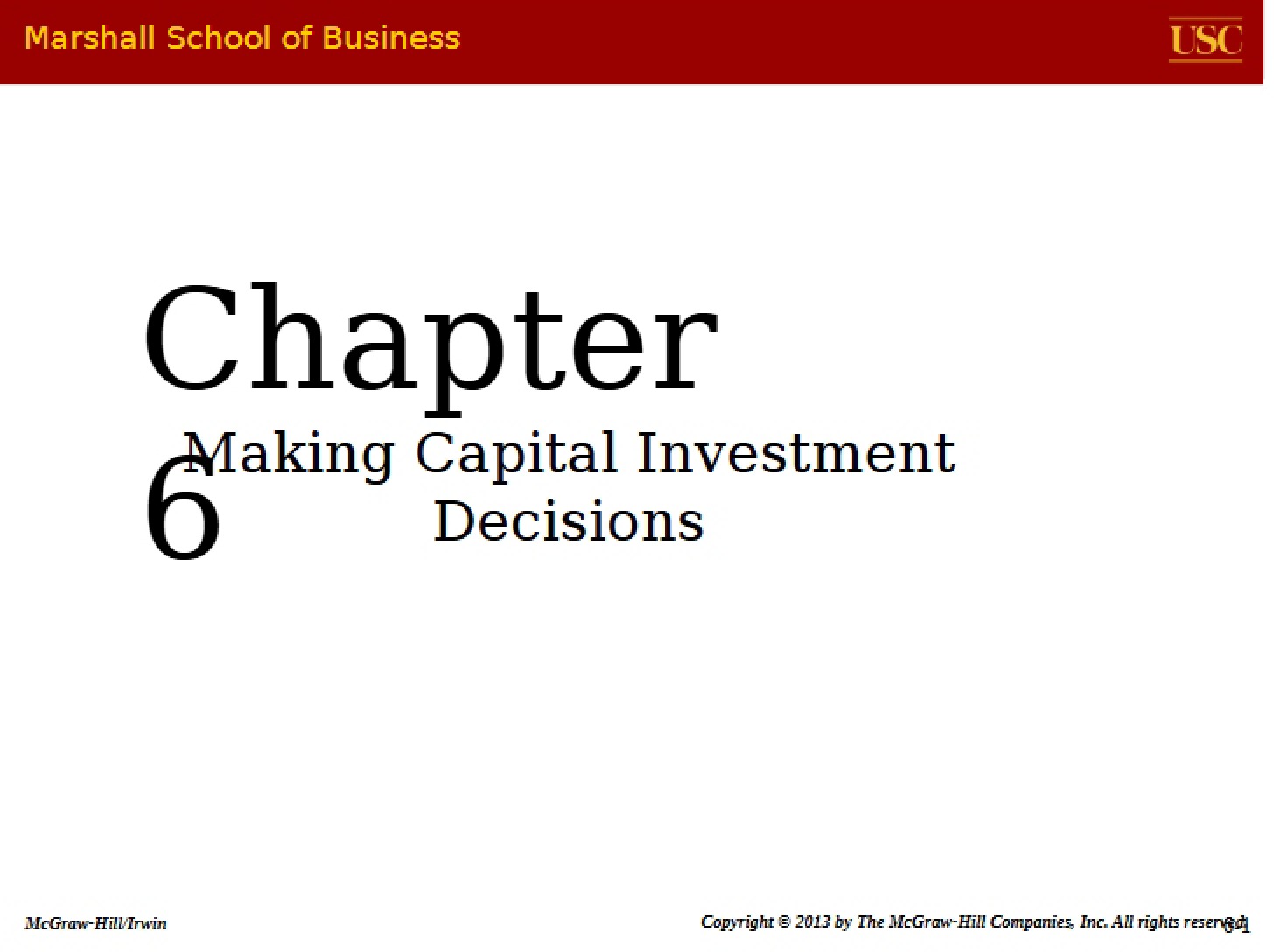 Chapter Six (e)