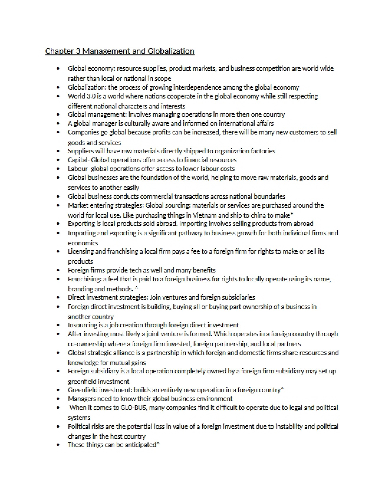 Entrepreneurship Nature (Chapter 5)