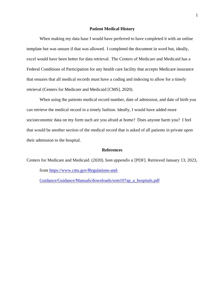 Importance of Coding in Medical Record Retrieval