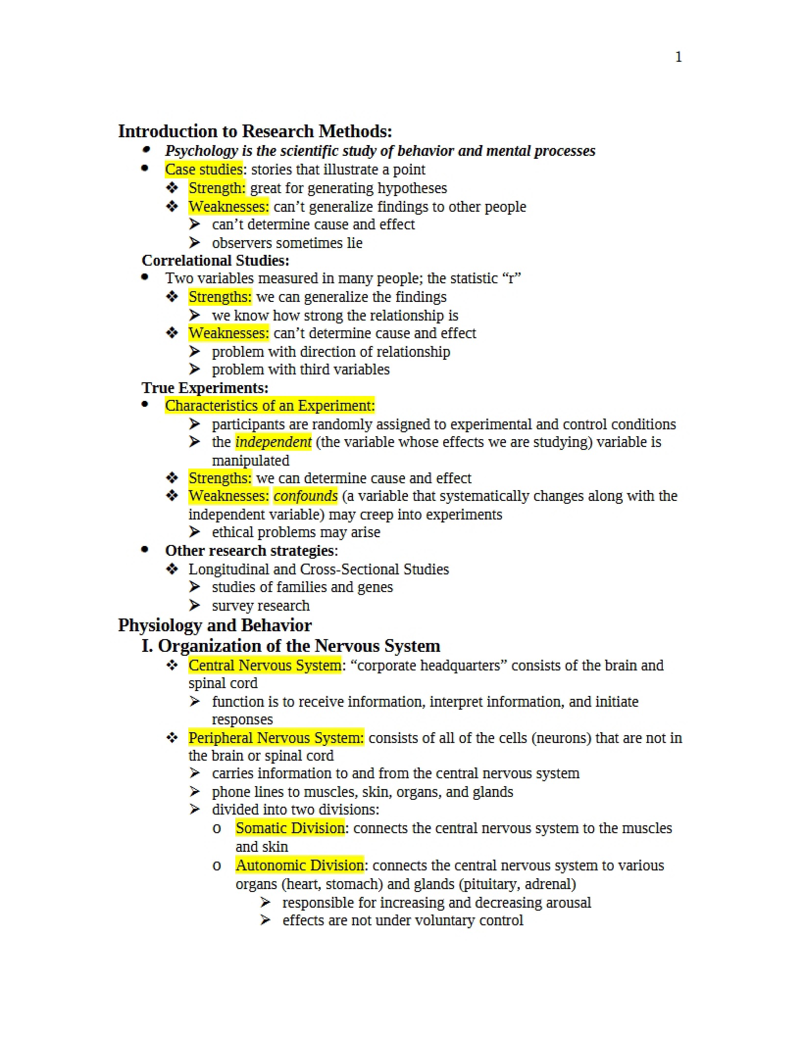 Research Methods Overview