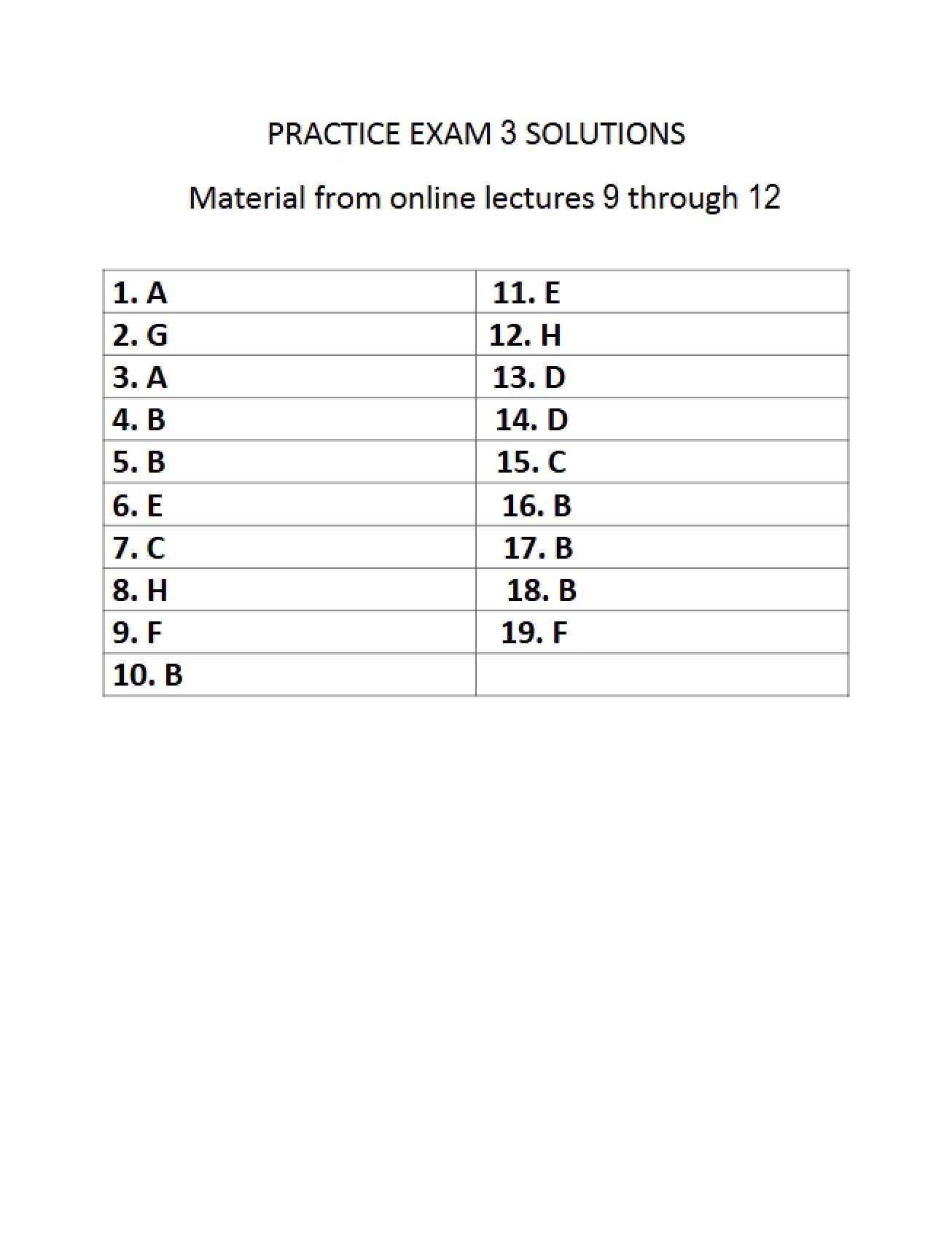 Third Examination - PHY 231