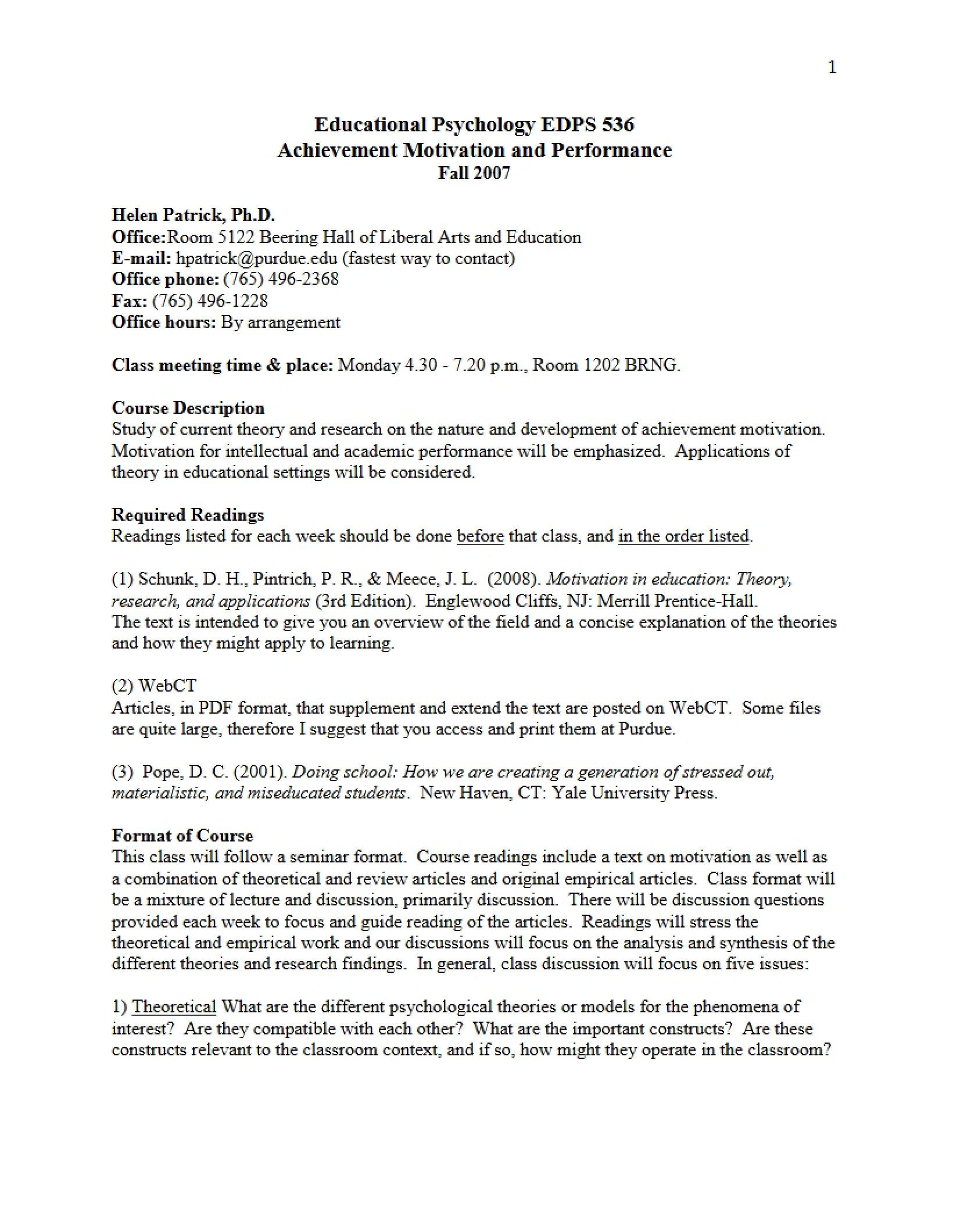 Educational Psychology