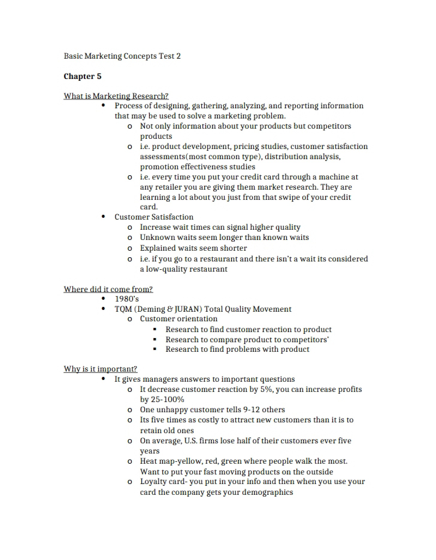 Explanation of Marketing Research