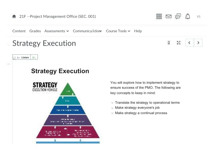 PMO Strategy Execution for Success