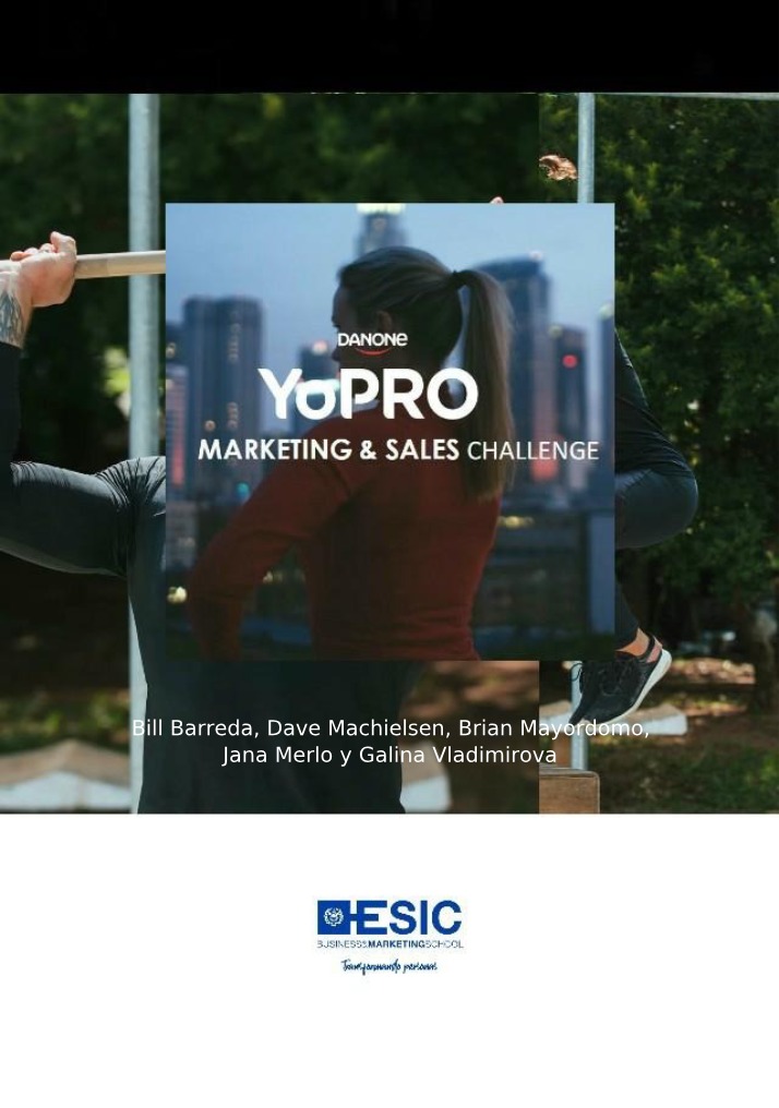 YoPRO Sales & Marketing Challenge Study