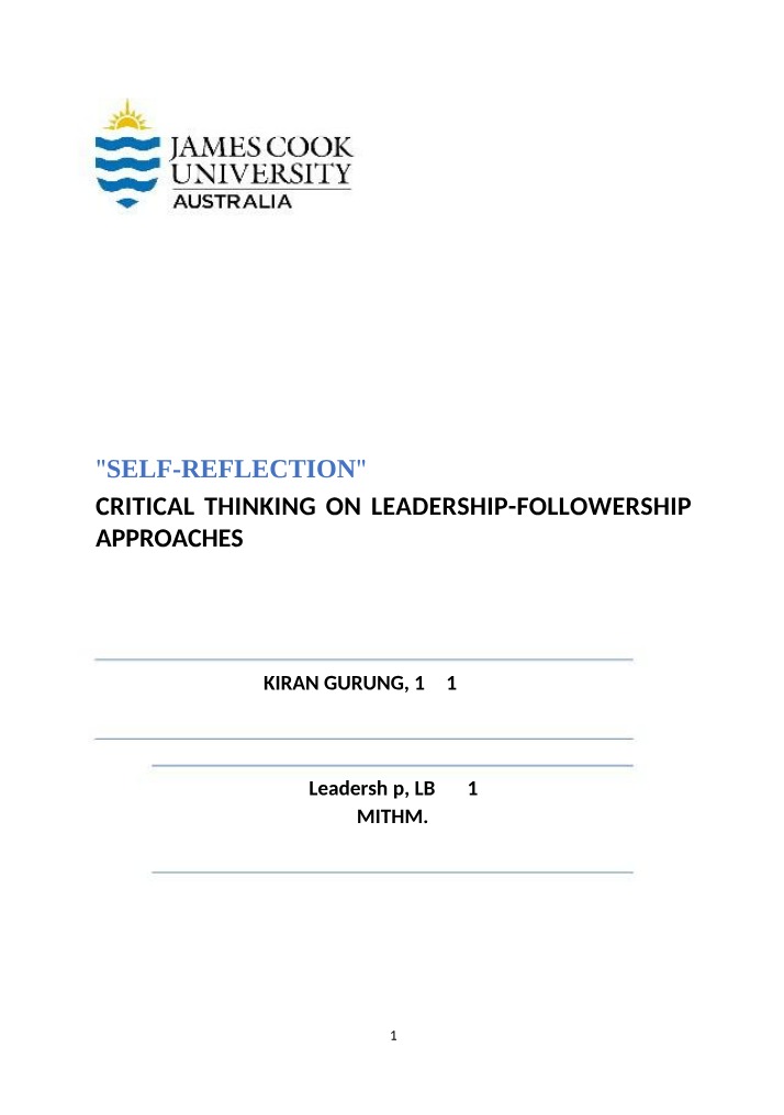 Leadership-Followership - A Critical Exploration