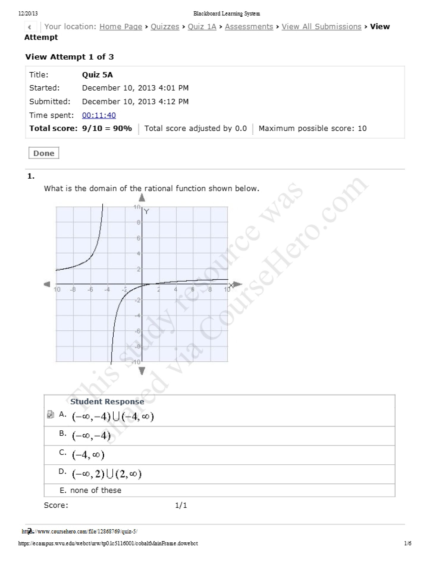 Quiz 5, Version 2