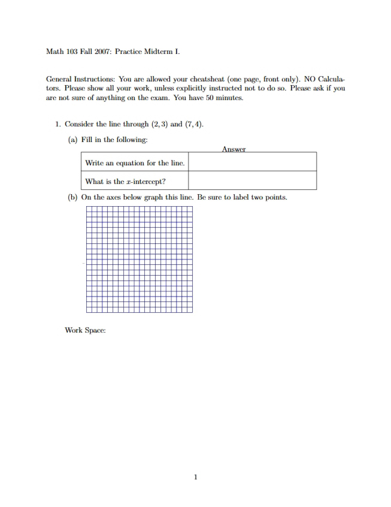 Math Methods Midterm Practice