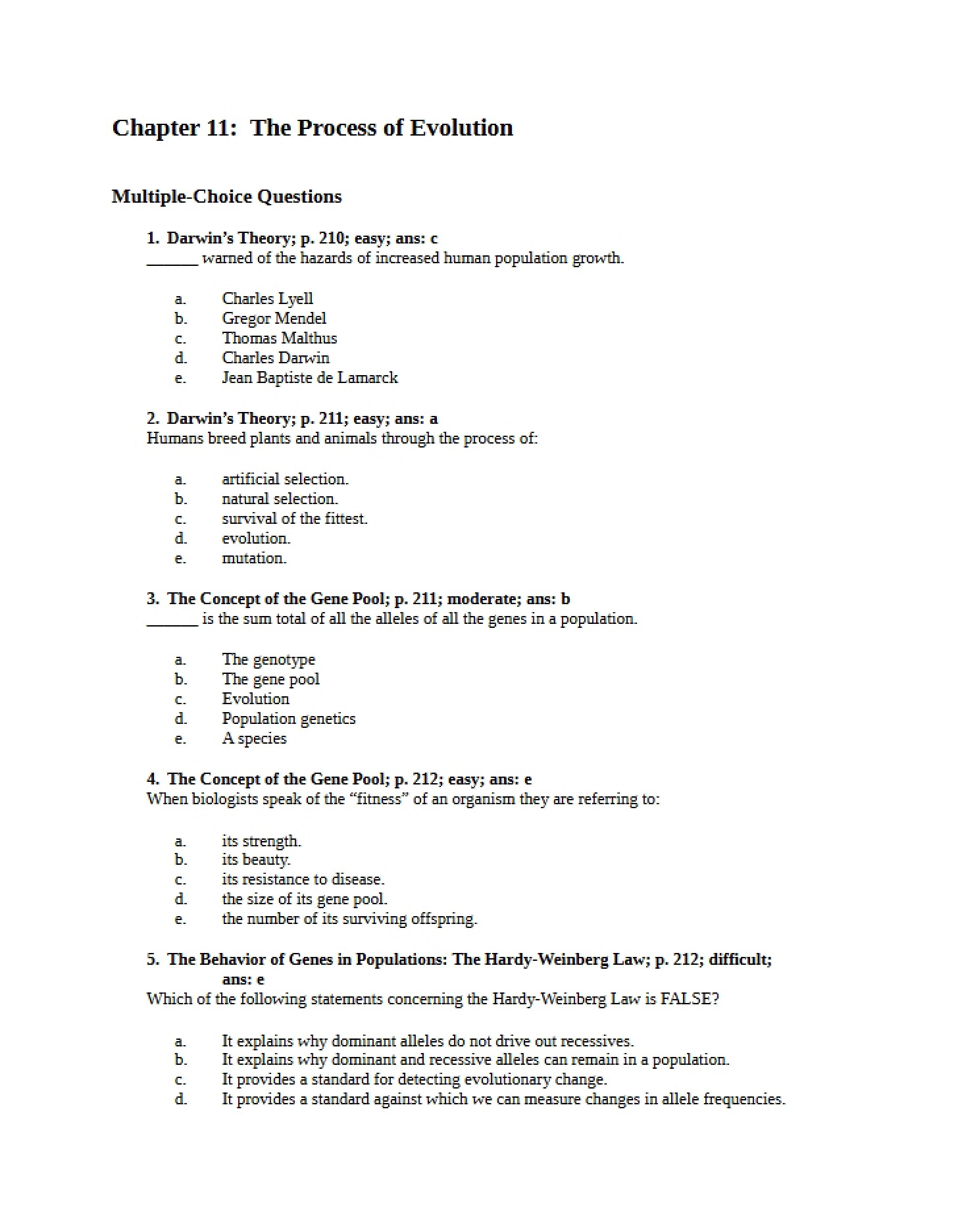 Chapter 11 Materials