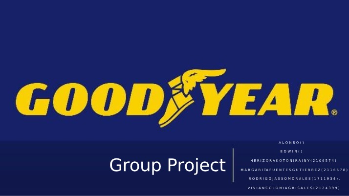Project Group Assignment