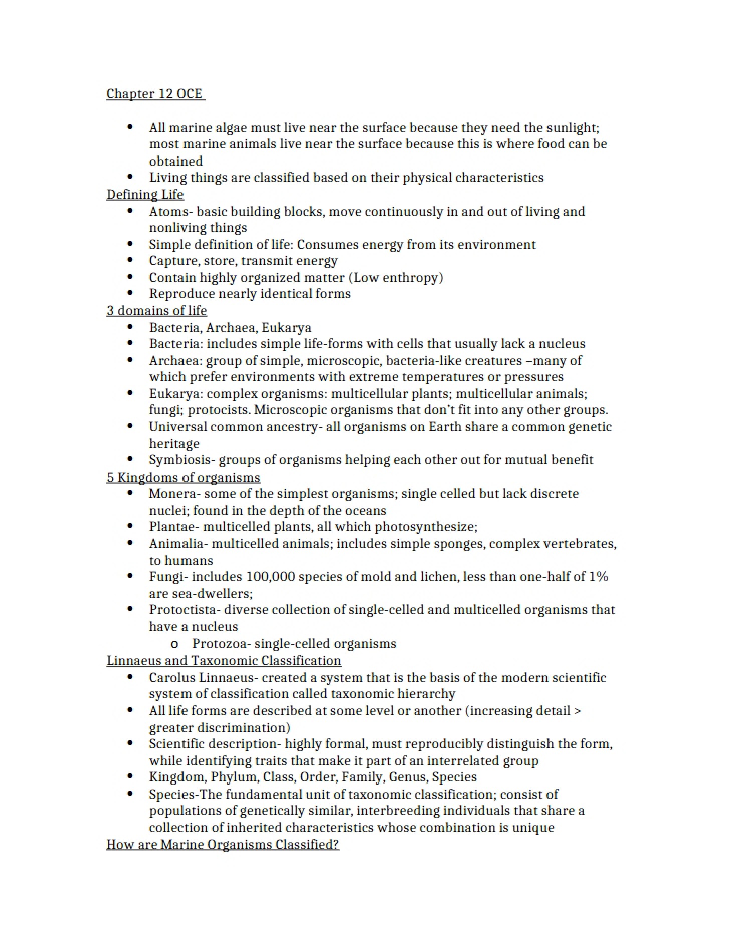 Material Notes