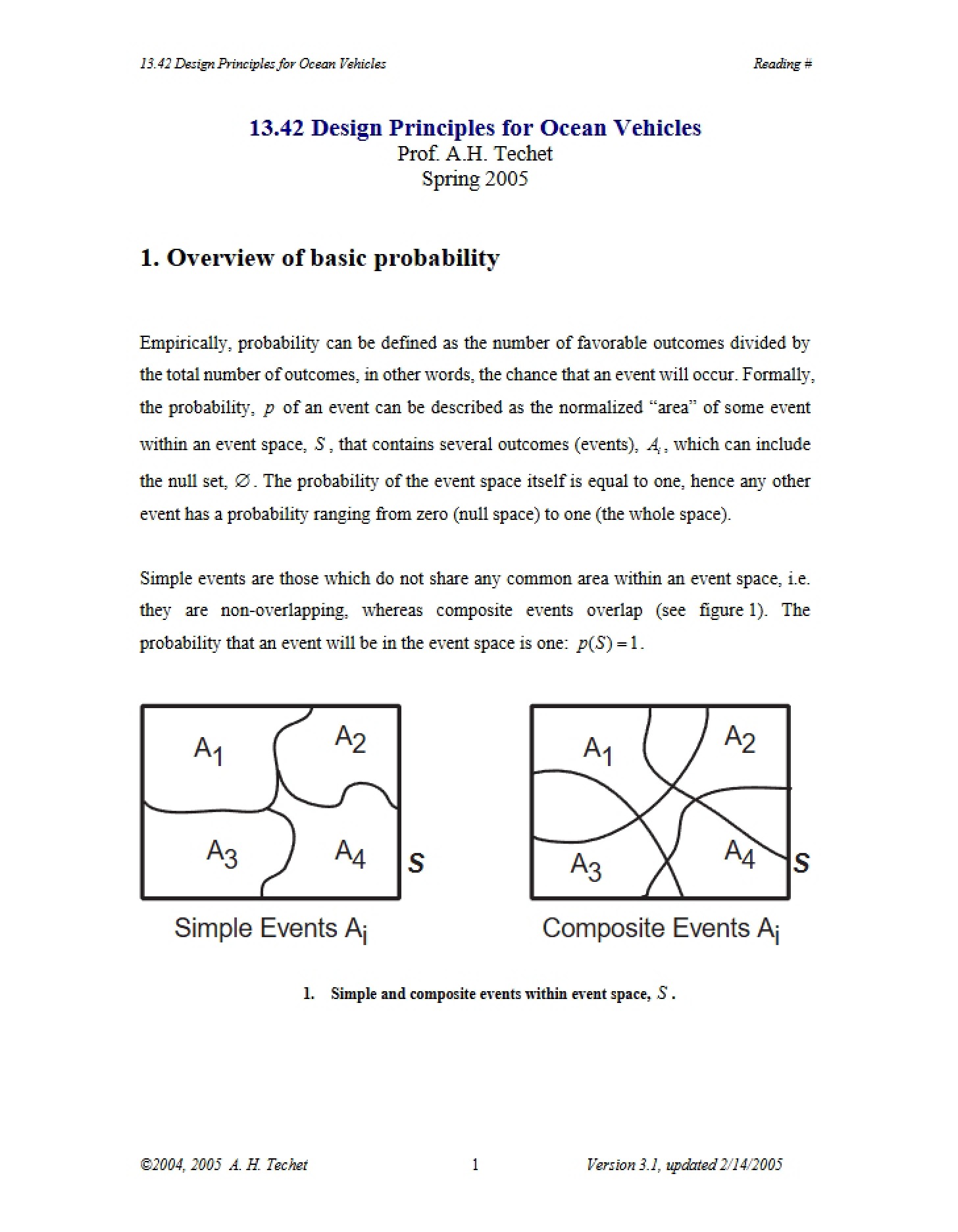 Ocean Vehicle Design Principles