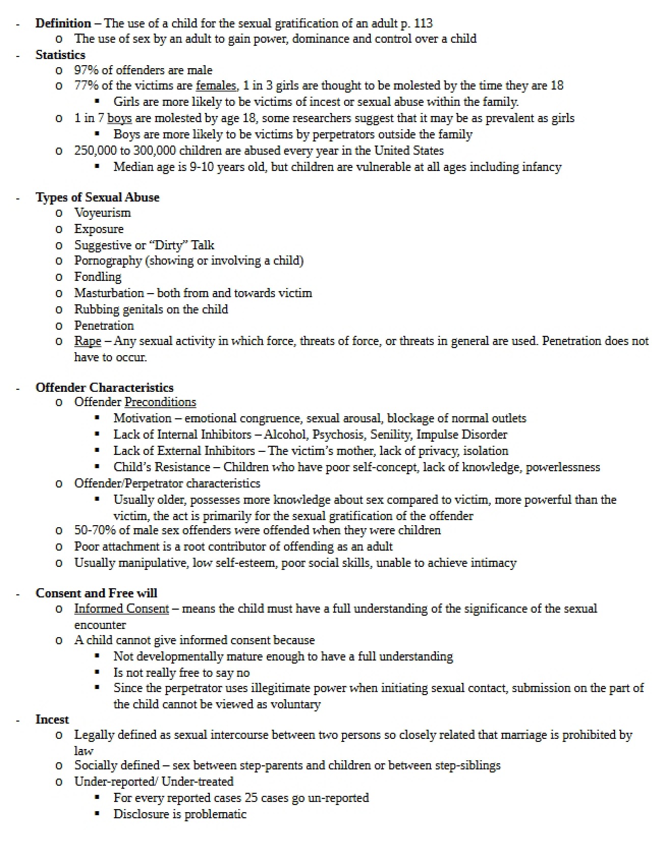 Study Guide for Exam 2