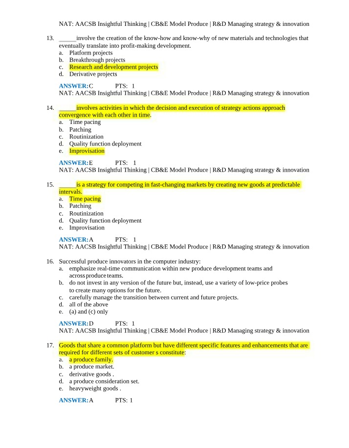 Innovation and R&D Project Management Strategies