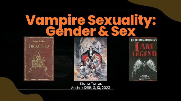 Vampires in Society - Evolving Roles and Gender