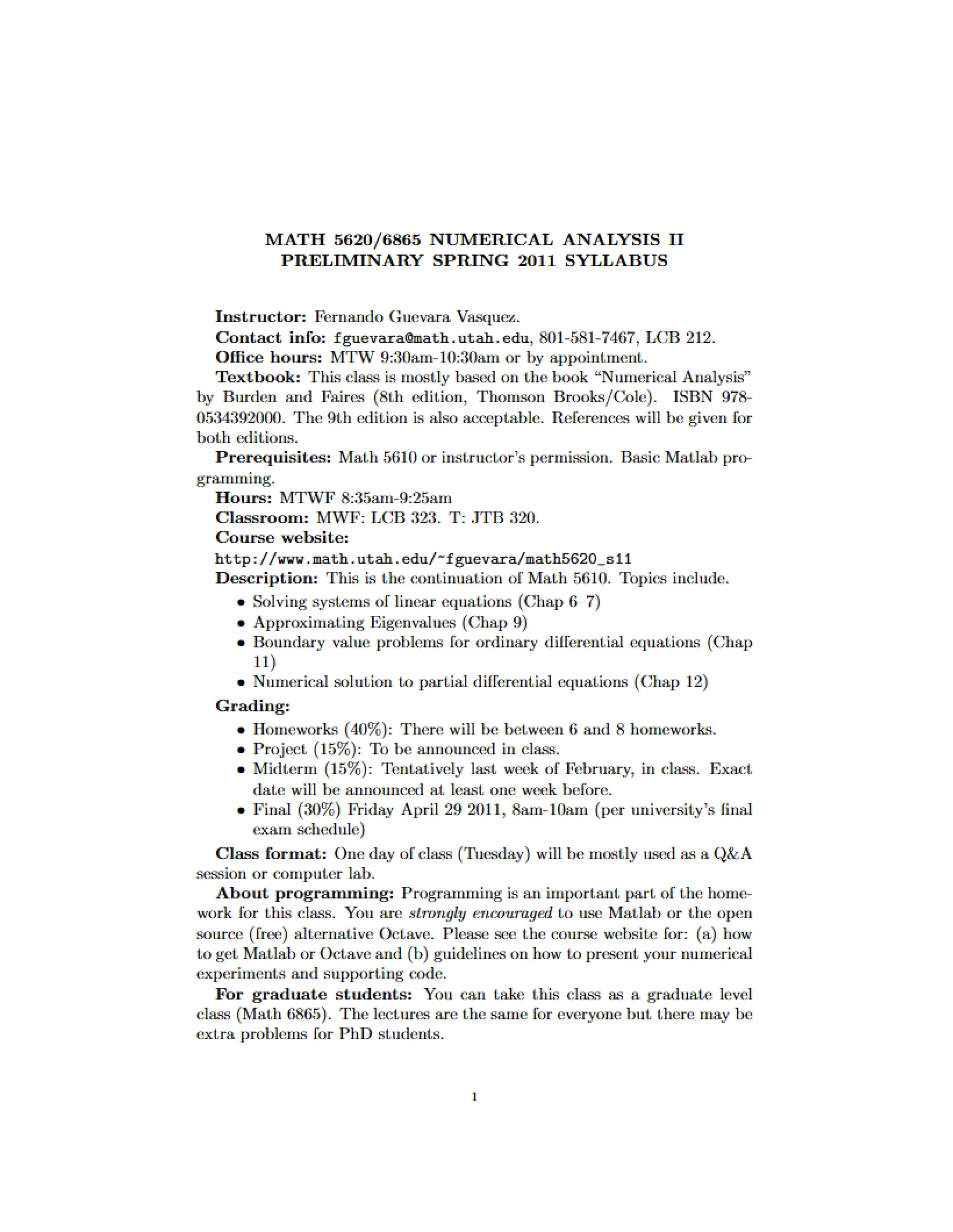 Course Curriculum