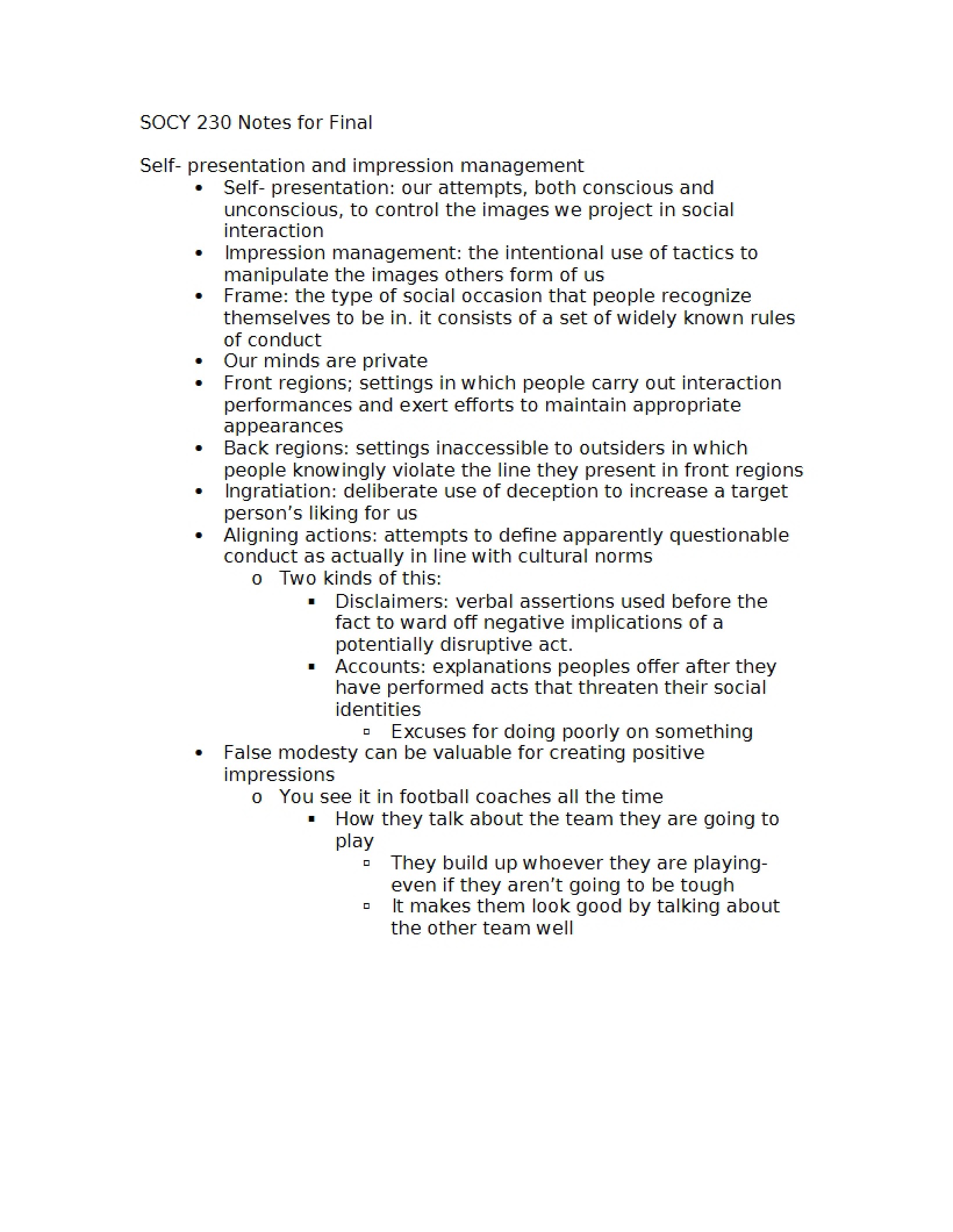 Course Study Material