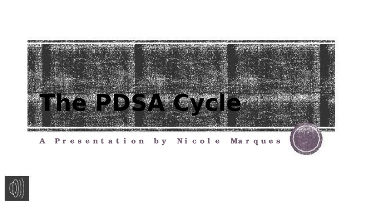 The PDSA Cycle - Practical Examples for Classroom Assessments