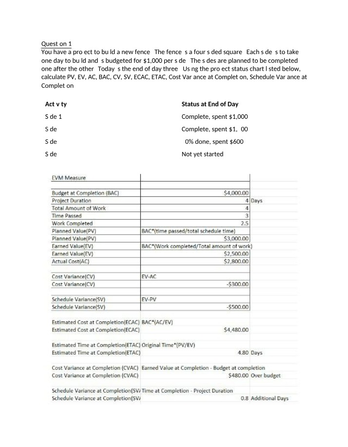 Week 9 Homework Problems (EV)