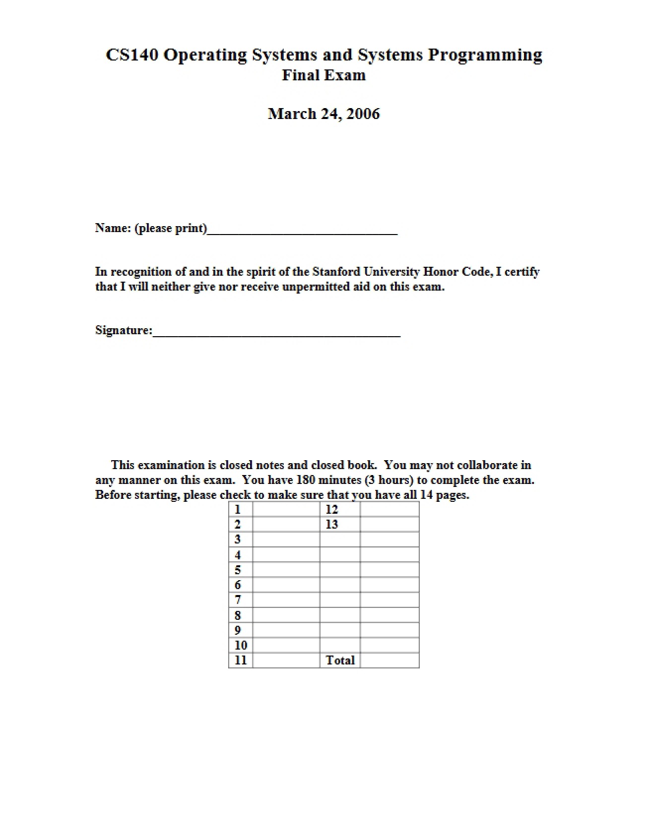 Study Notes on Operating Systems and Systems Programming