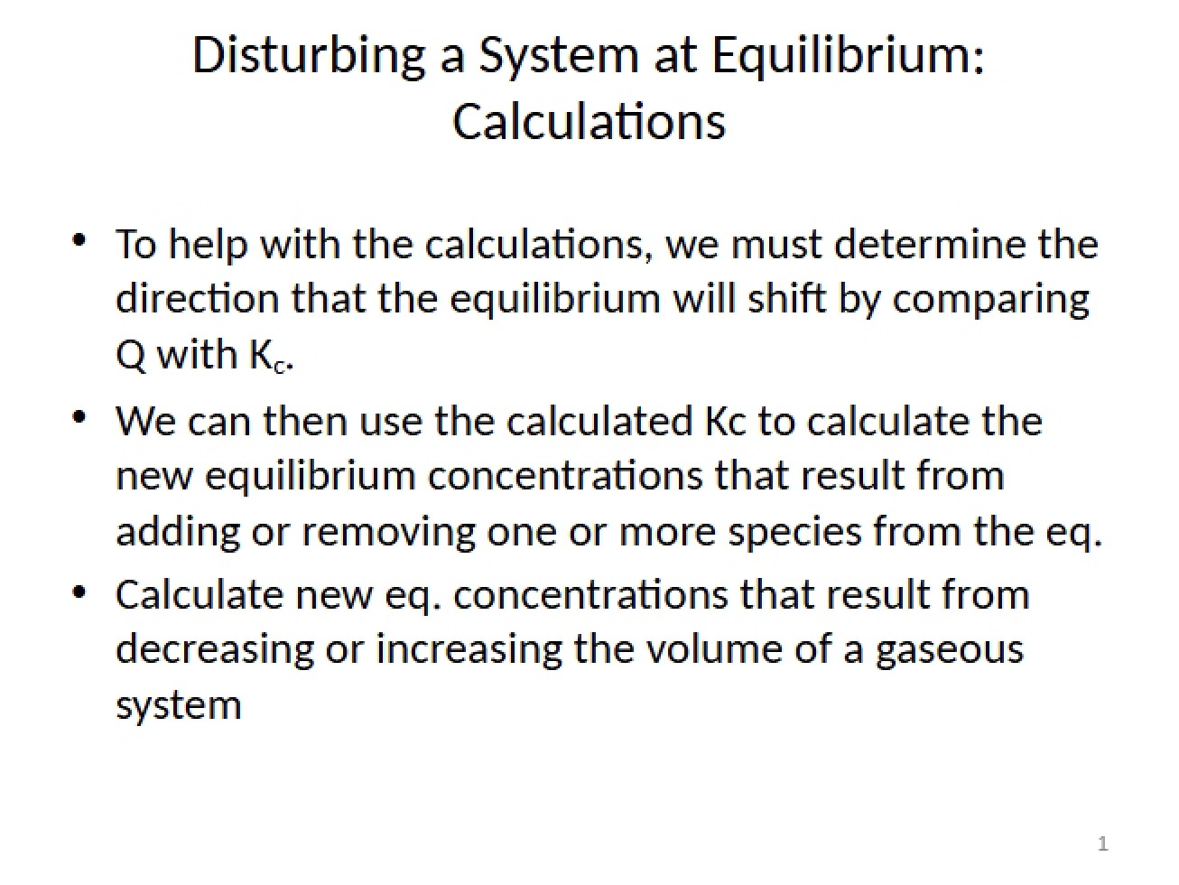 Chapter 16 Calculating Equilibrium Distribution