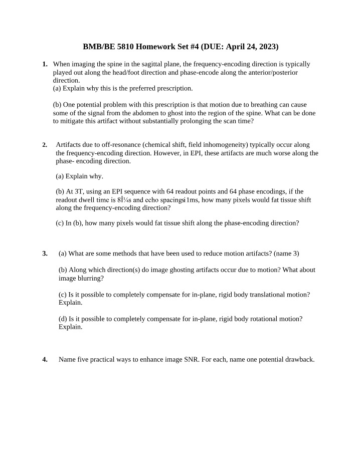 Homework 4 for BE5810 2023