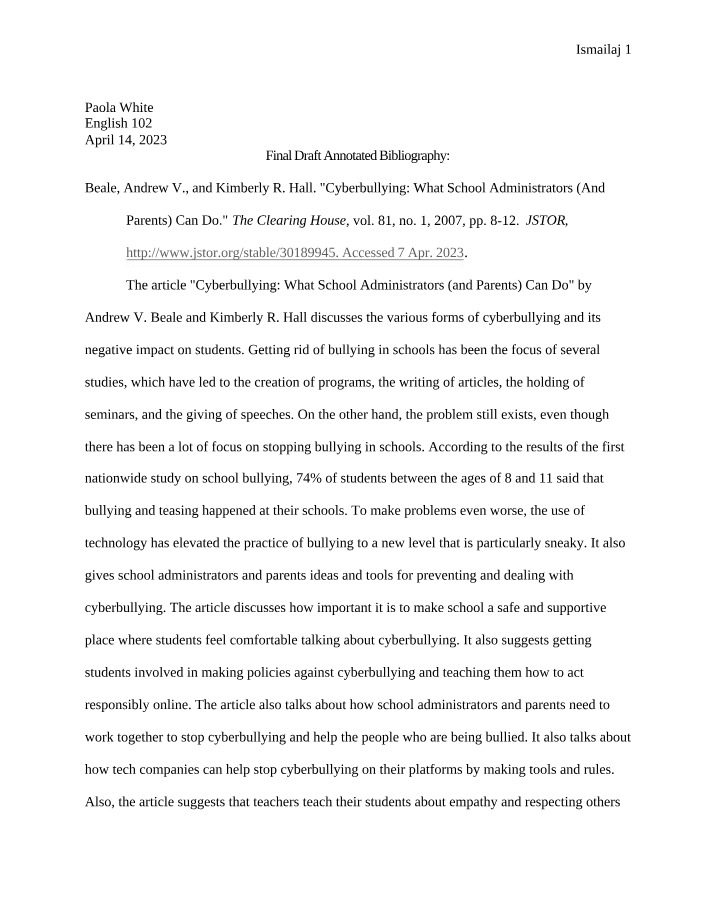 Preventing Cyberbullying - Strategies for Schools