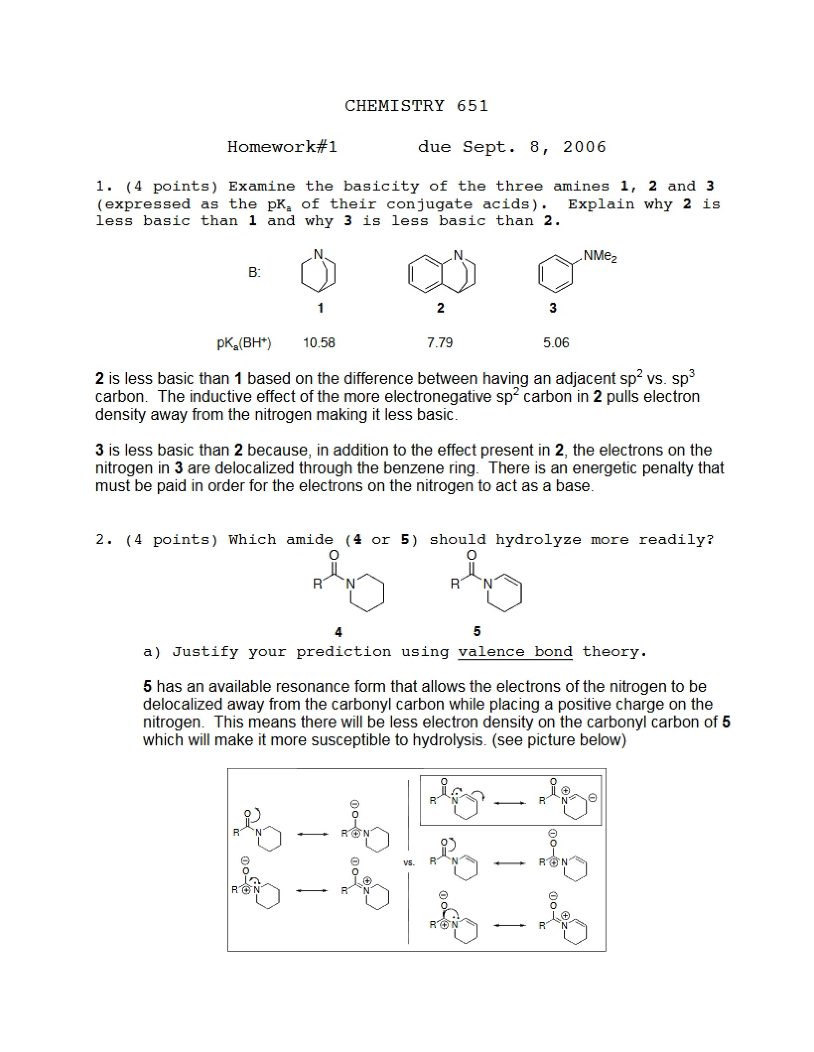First Homework