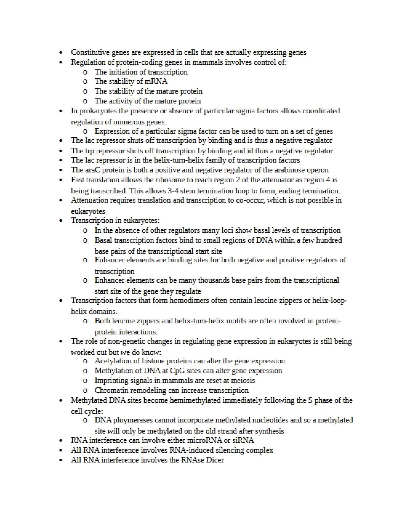 Fourth Exam for Genetics