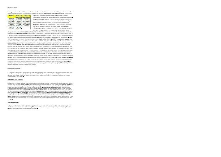 ACST2001 Cheat Sheet