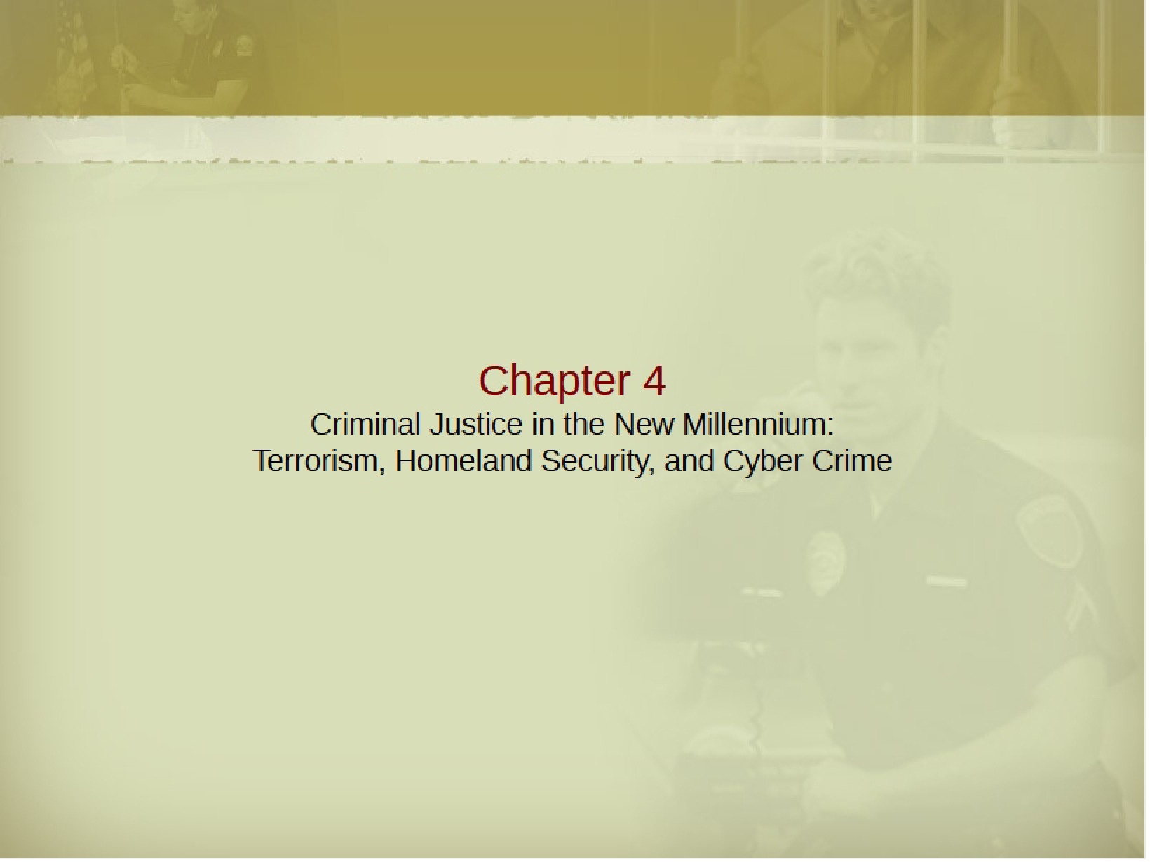 New Millennium Criminal Justice
