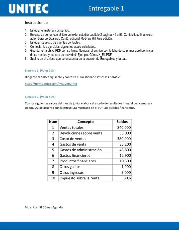 Entregable 1 - UNITEC